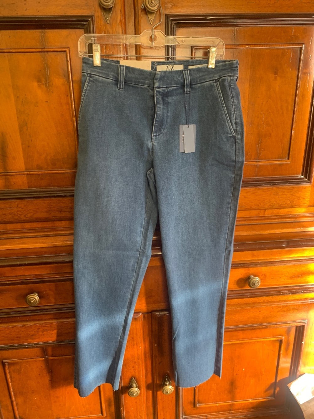 Nic + Zoe Mid Rise Straight Jeans Size 6